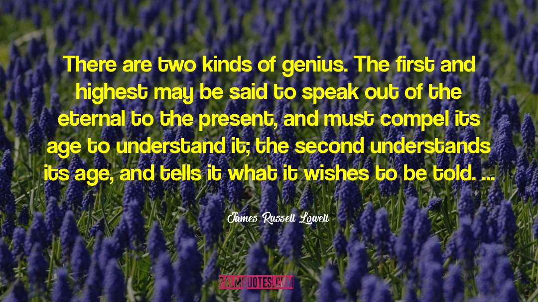 Speaks Out quotes by James Russell Lowell