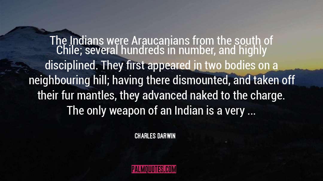 Spear quotes by Charles Darwin