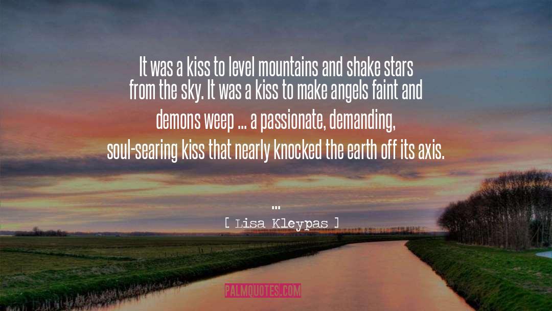 Spearfinger Mountain quotes by Lisa Kleypas