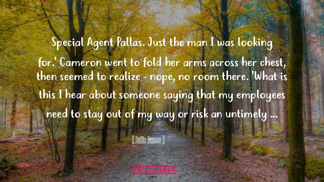 Special Agent Kathrin Night quotes by Julie James