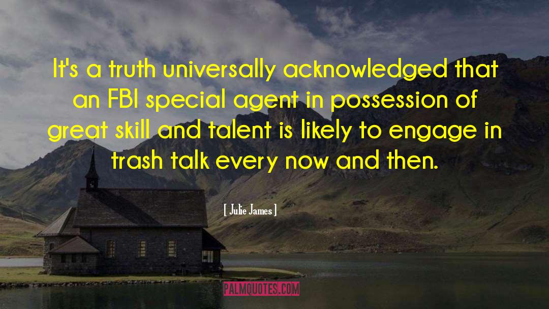 Special Agent quotes by Julie James