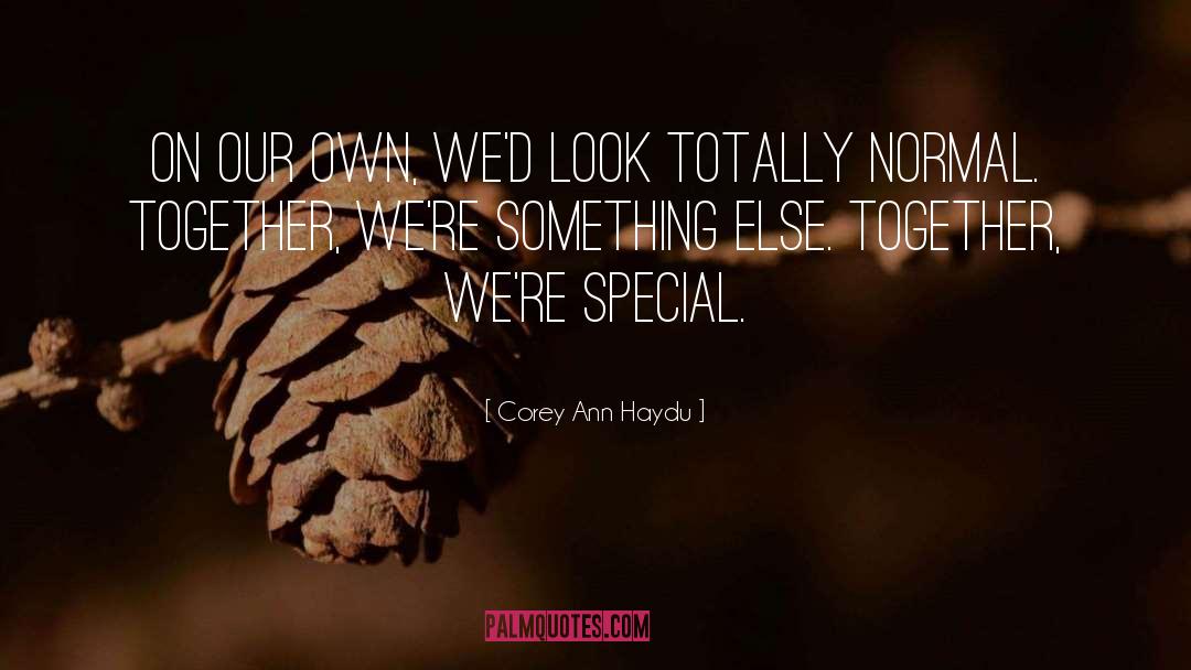 Special Creation quotes by Corey Ann Haydu
