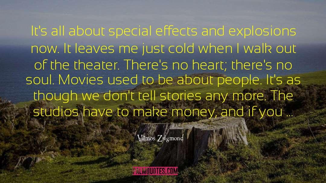 Special Effects quotes by Vilmos Zsigmond