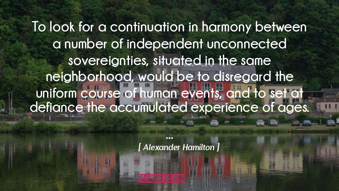 Special Events quotes by Alexander Hamilton