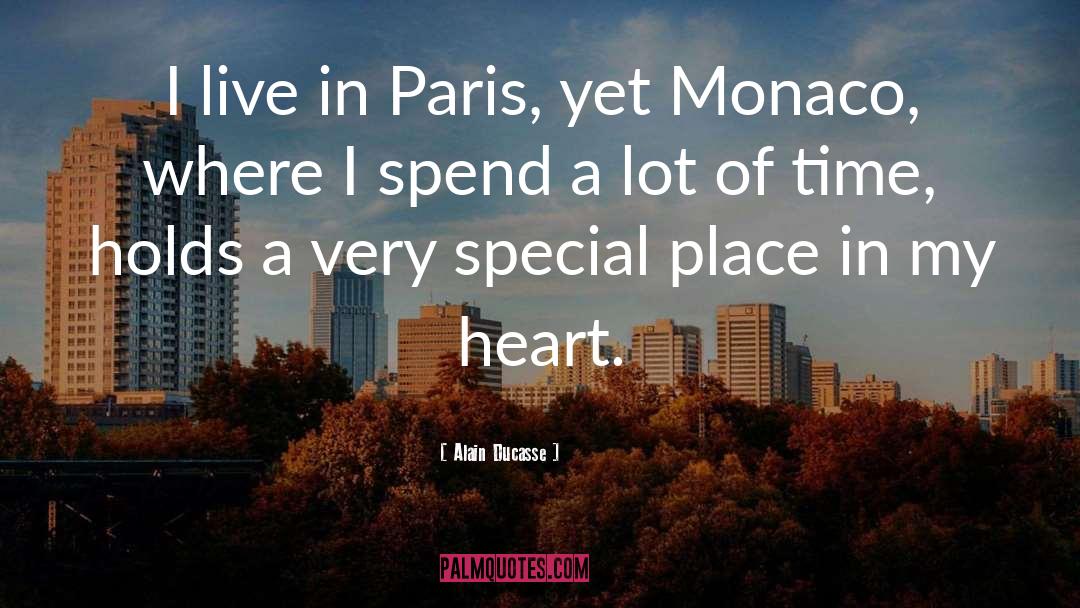 Special Gift quotes by Alain Ducasse