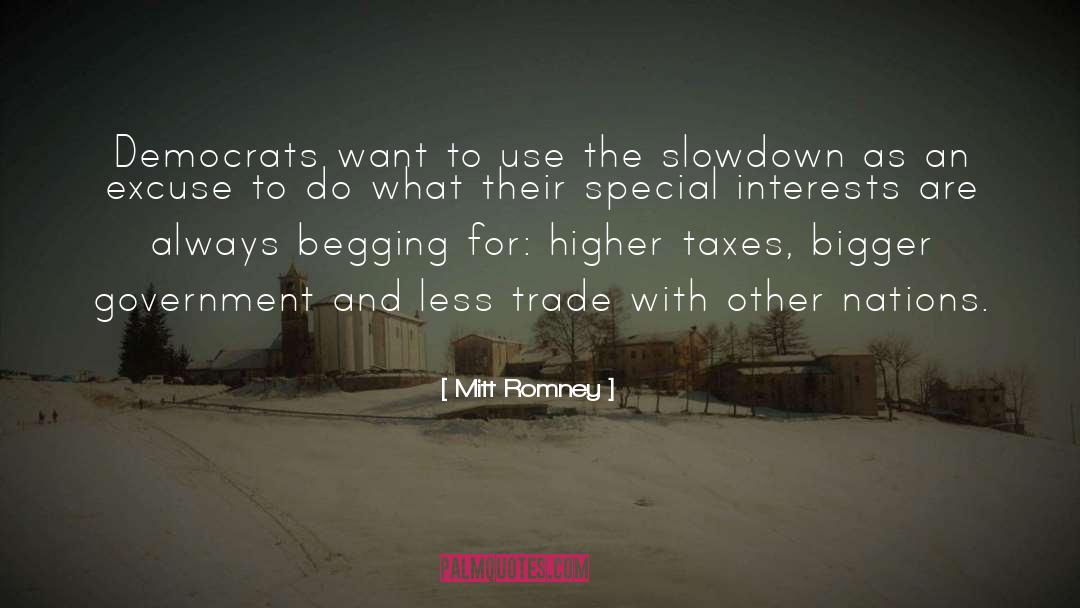 Special Interests quotes by Mitt Romney