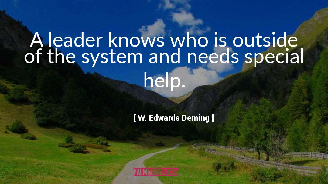 Special Needs quotes by W. Edwards Deming