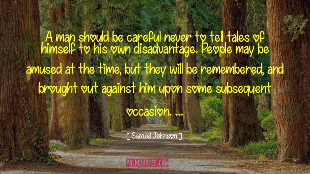 Special Occasion quotes by Samuel Johnson