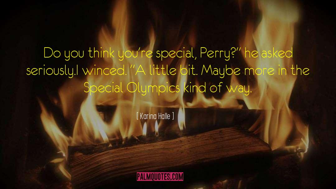 Special Olympics quotes by Karina Halle