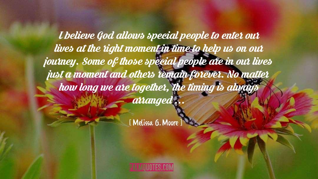 Special People quotes by Melissa G. Moore