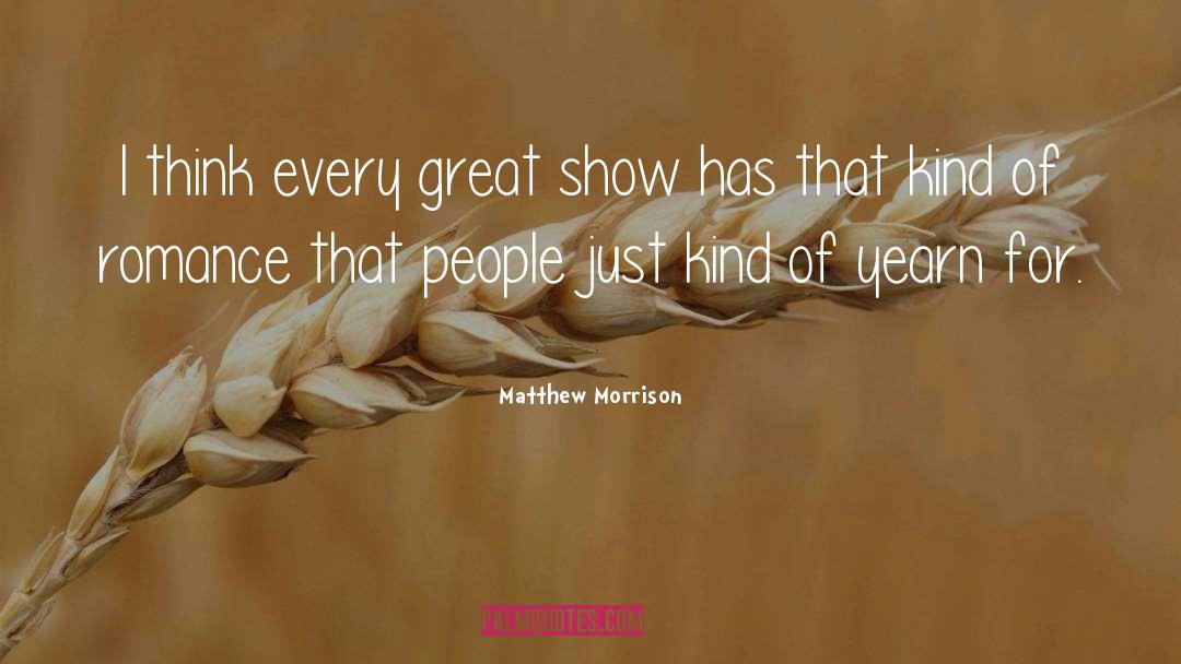 Special People quotes by Matthew Morrison