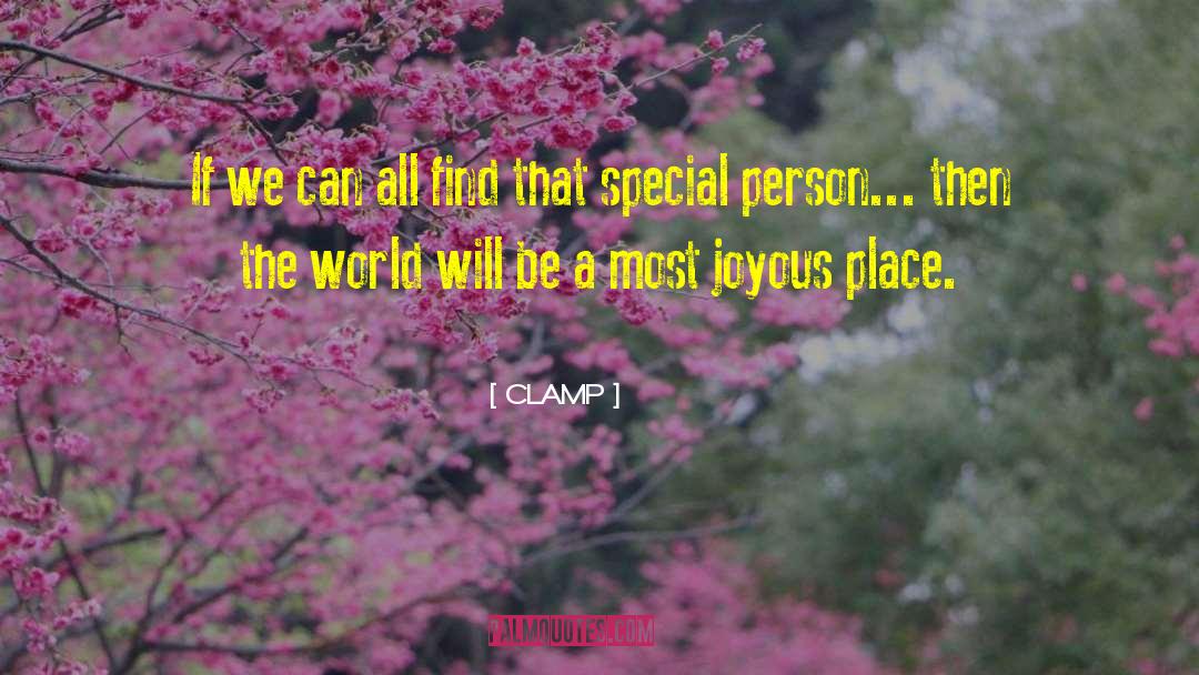 Special Person quotes by CLAMP