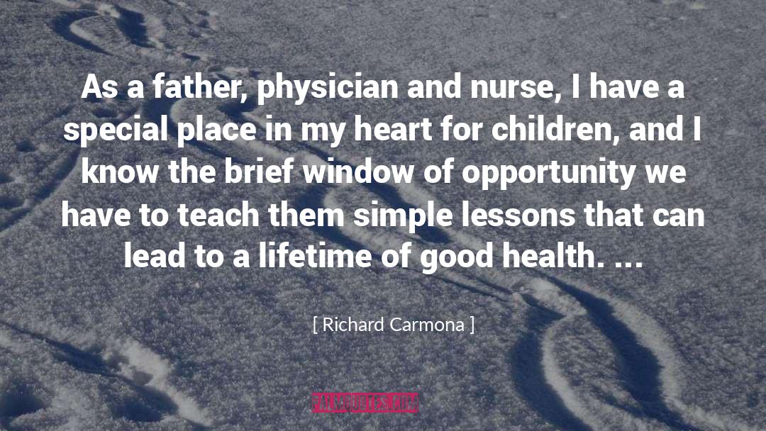 Special Places quotes by Richard Carmona