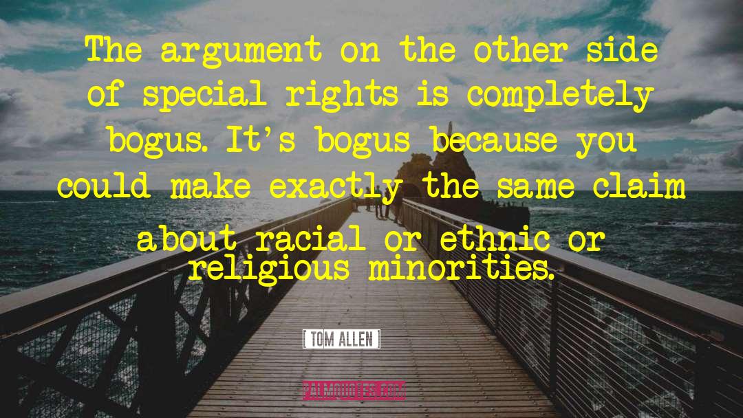 Special Rights quotes by Tom Allen
