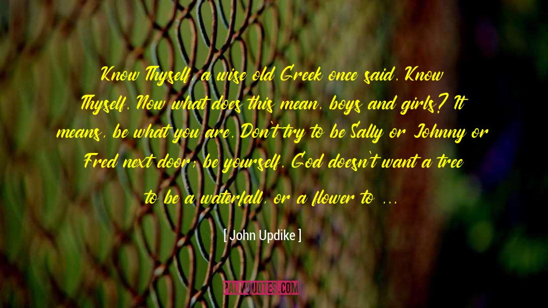 Special Talents quotes by John Updike