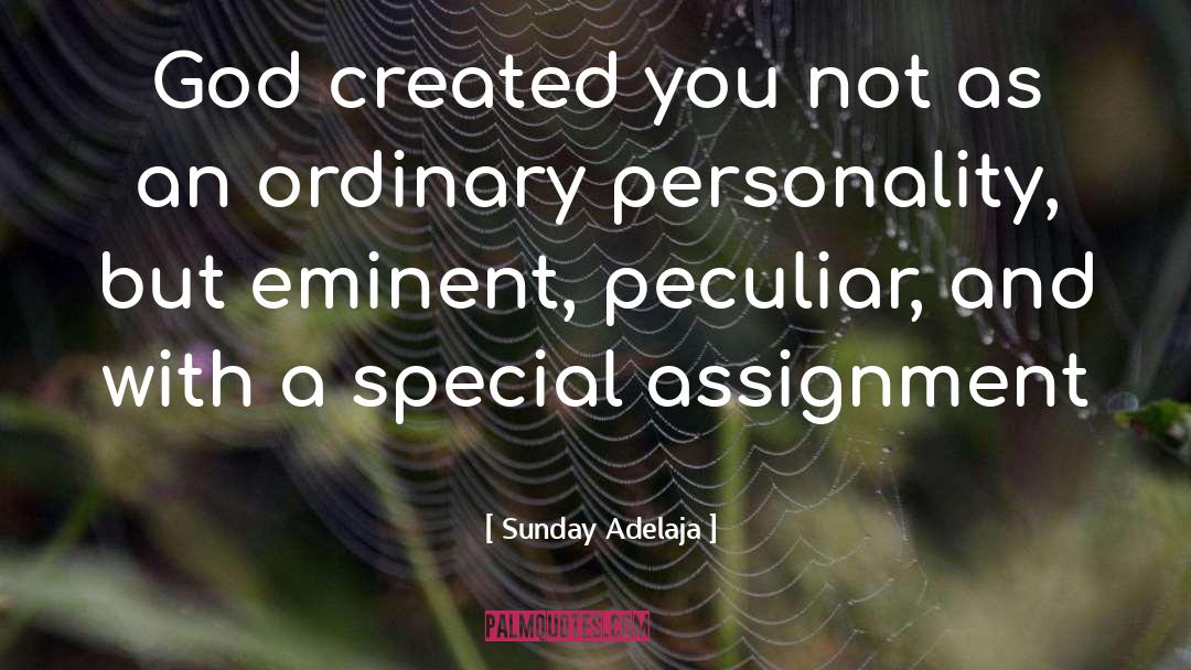 Special Talents quotes by Sunday Adelaja