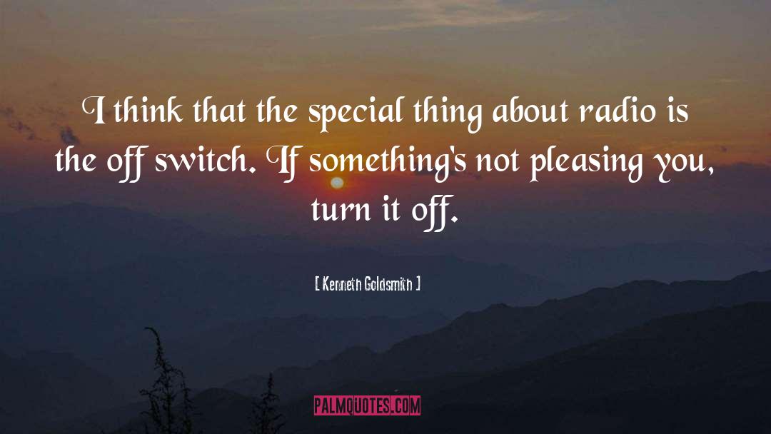 Special Things quotes by Kenneth Goldsmith