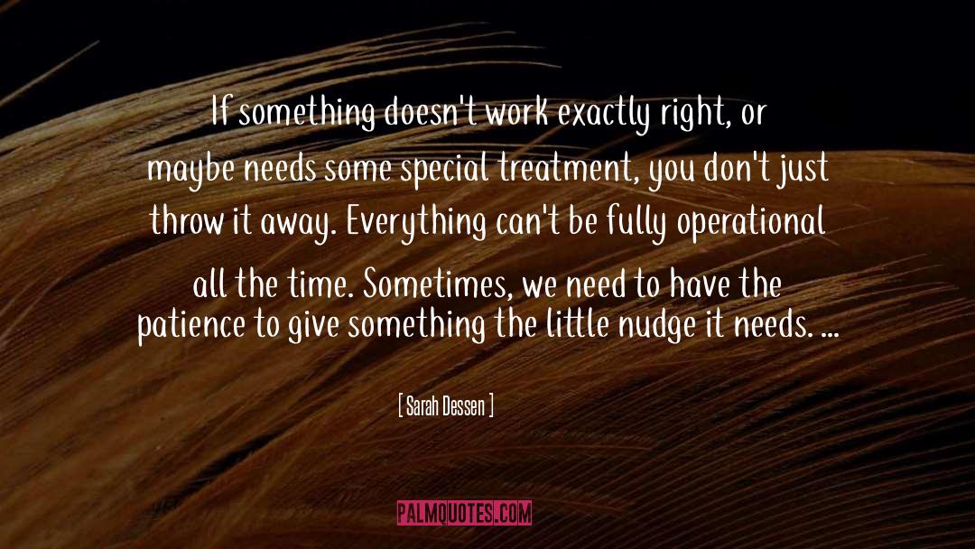 Special Treatment quotes by Sarah Dessen