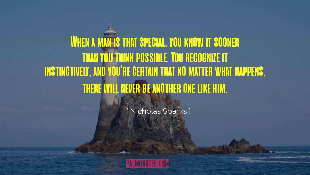 Special You quotes by Nicholas Sparks