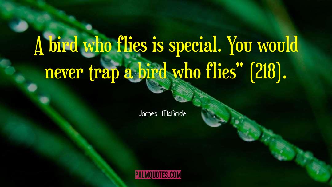 Special You quotes by James   McBride