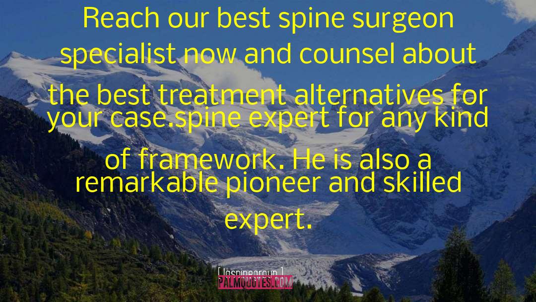 Specialist quotes by Laspinegroup