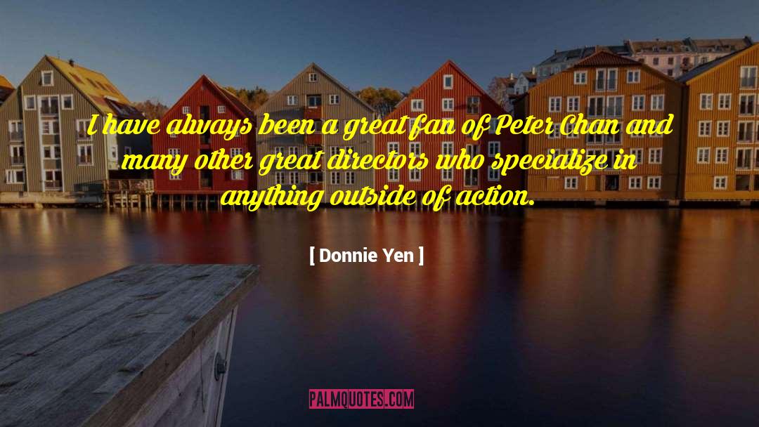 Specialize quotes by Donnie Yen