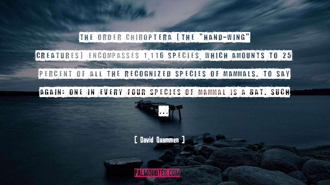 Species quotes by David Quammen