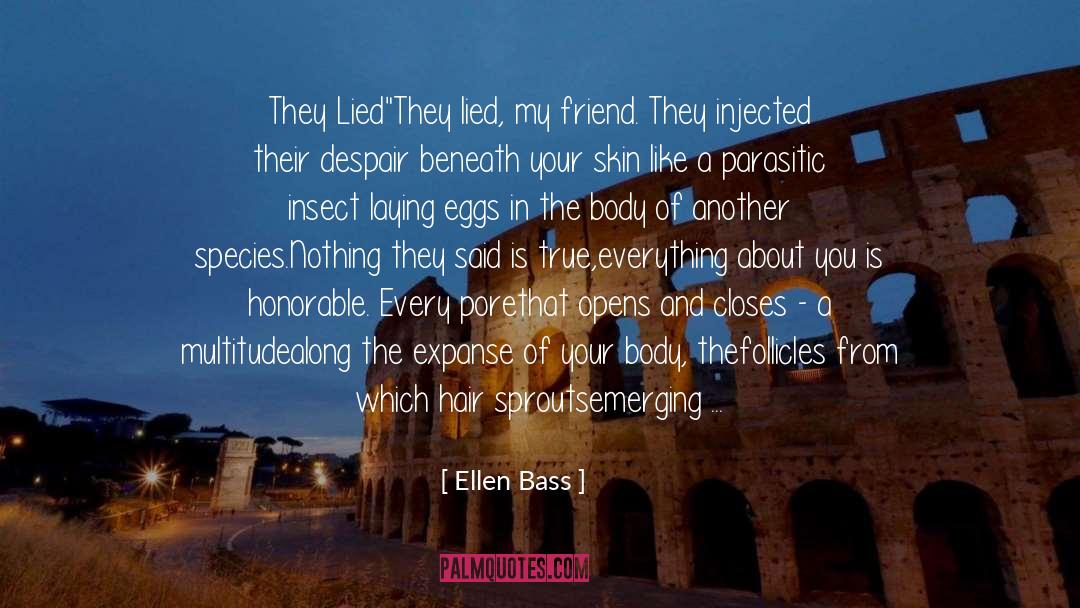 Species quotes by Ellen Bass