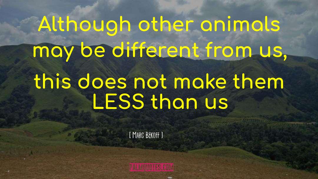 Speciesism quotes by Marc Bekoff