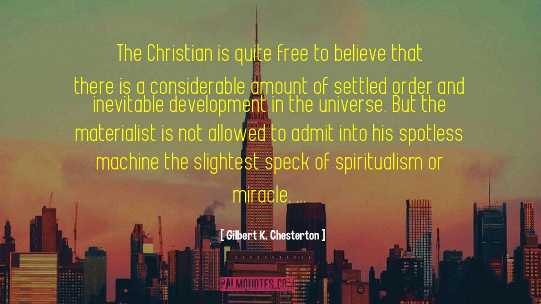 Specks quotes by Gilbert K. Chesterton