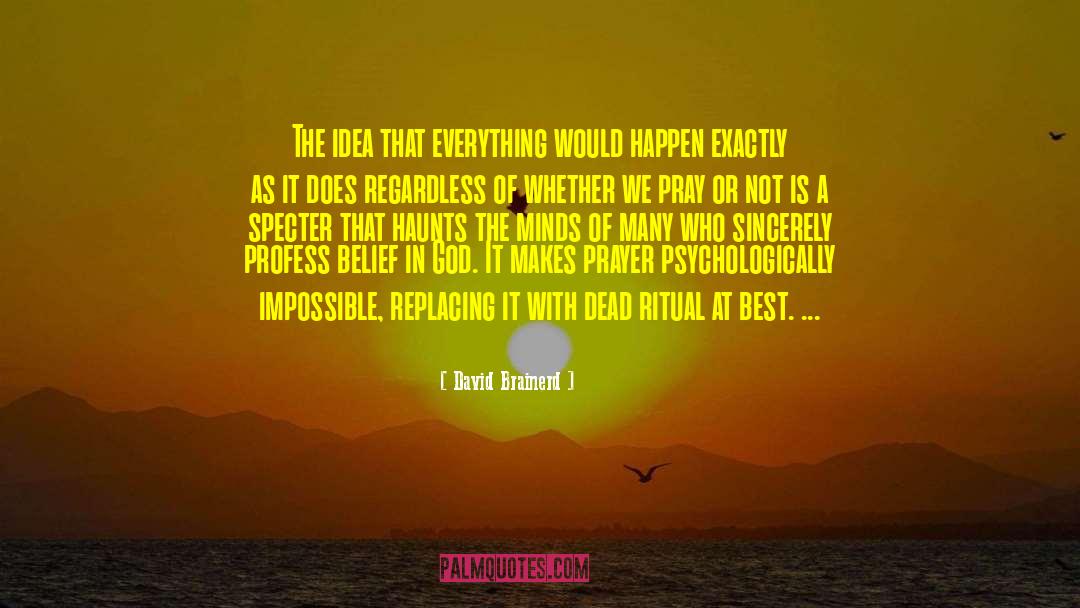 Specter quotes by David Brainerd