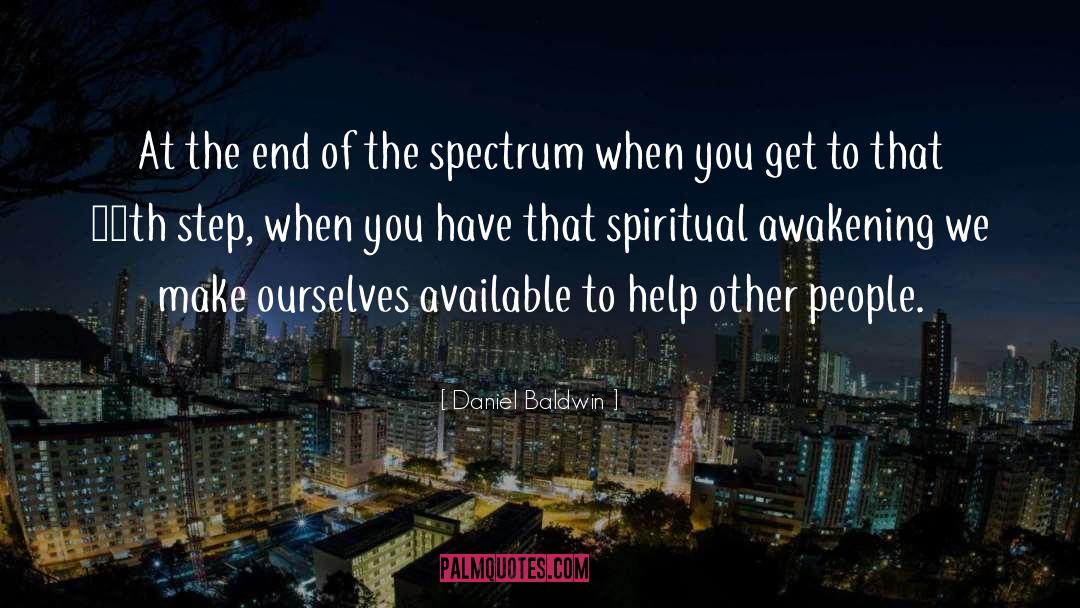 Spectrum quotes by Daniel Baldwin