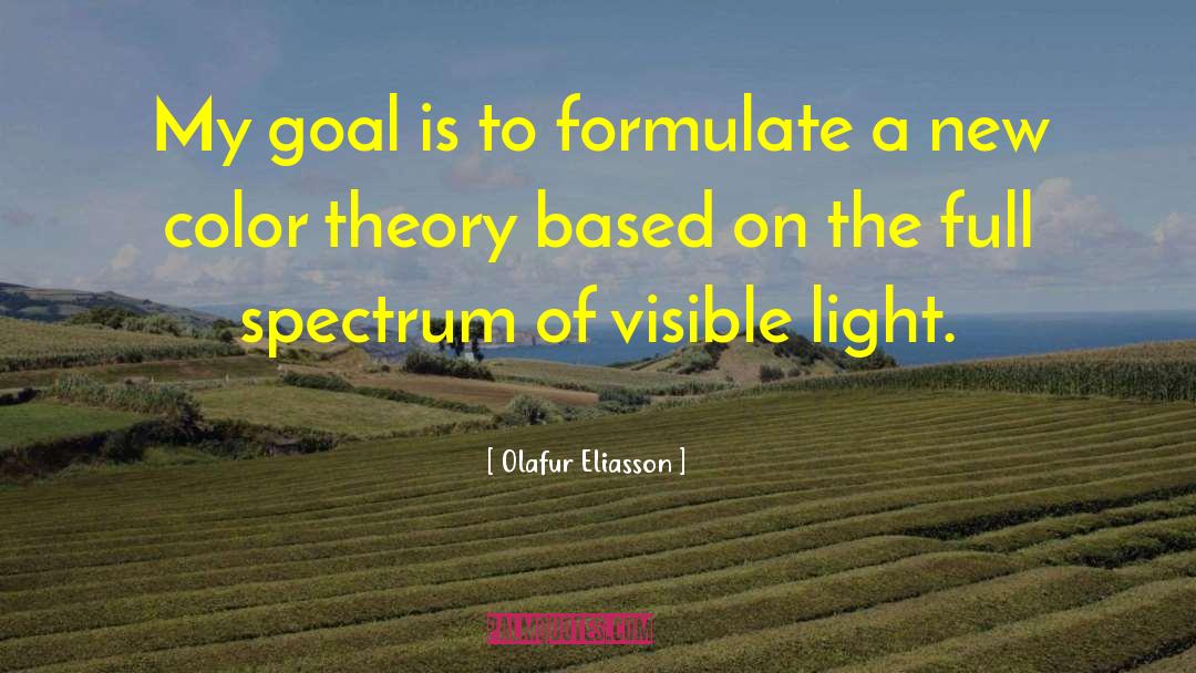 Spectrum quotes by Olafur Eliasson