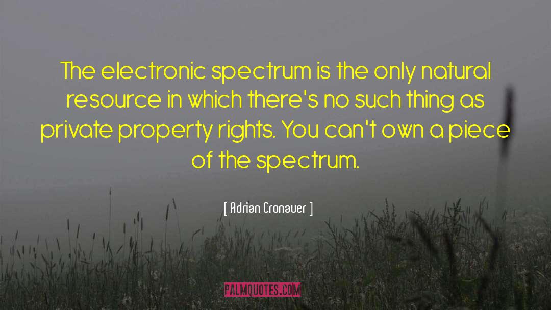 Spectrum quotes by Adrian Cronauer