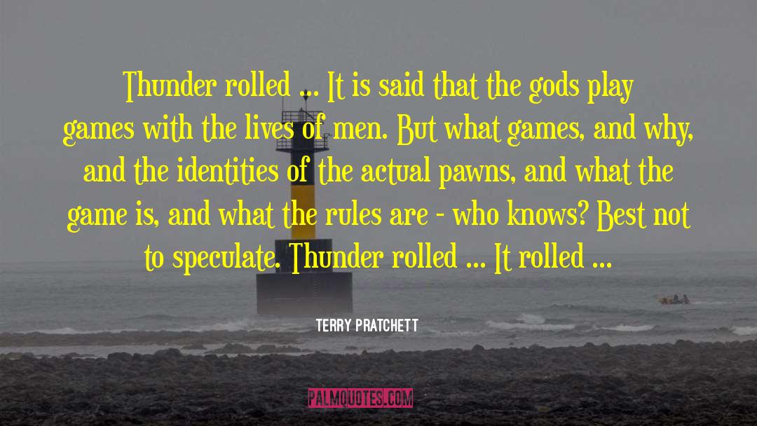 Speculate quotes by Terry Pratchett