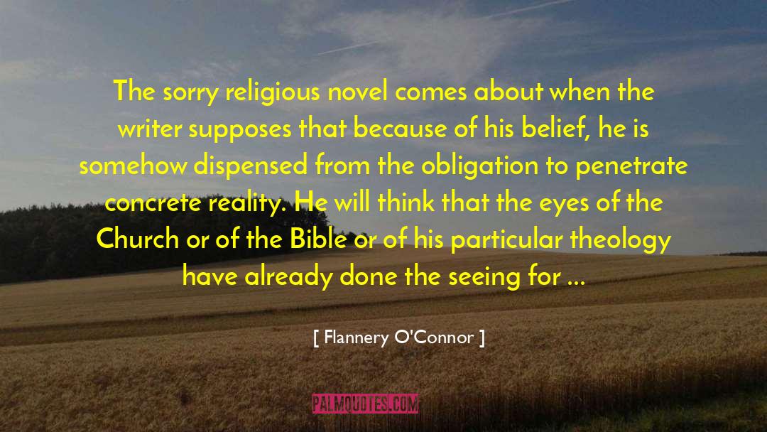 Speculative Christian Fiction quotes by Flannery O'Connor