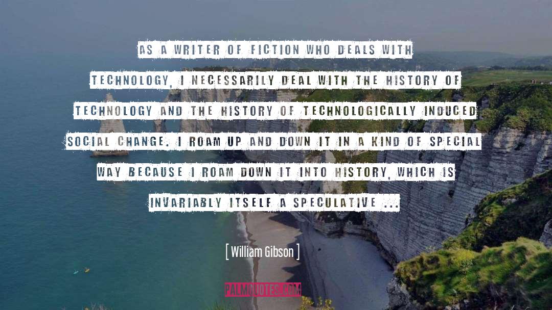 Speculative quotes by William Gibson