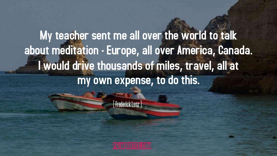 Sped Teacher quotes by Frederick Lenz