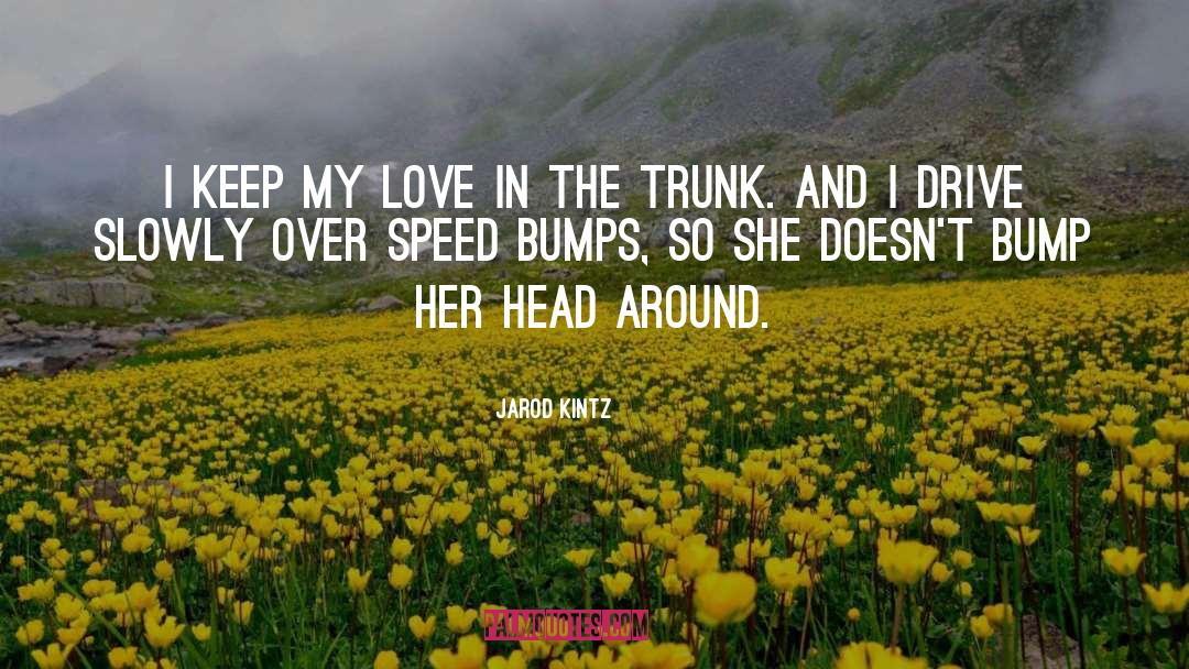 Speed Bumps quotes by Jarod Kintz