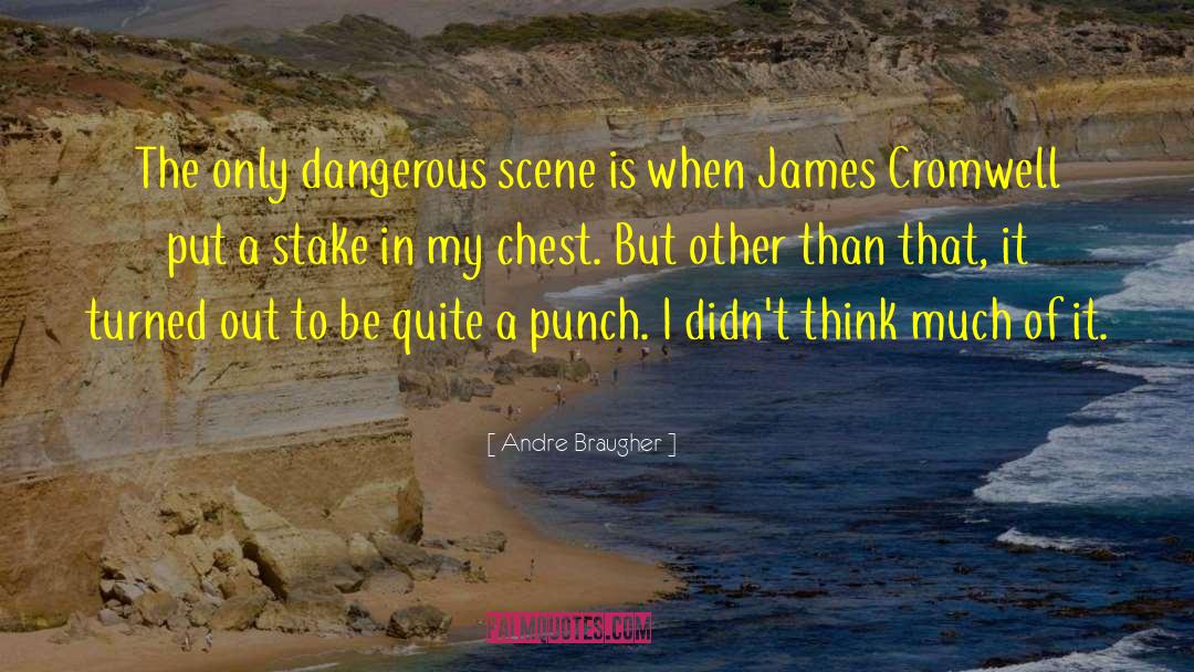 Speed Is Dangerous quotes by Andre Braugher
