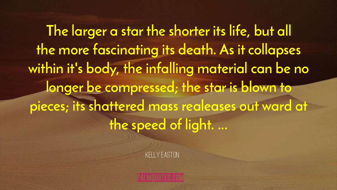 Speed Of Light quotes by Kelly Easton