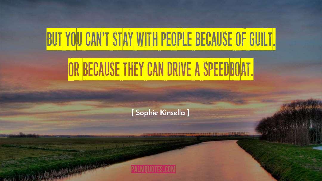 Speedboat quotes by Sophie Kinsella