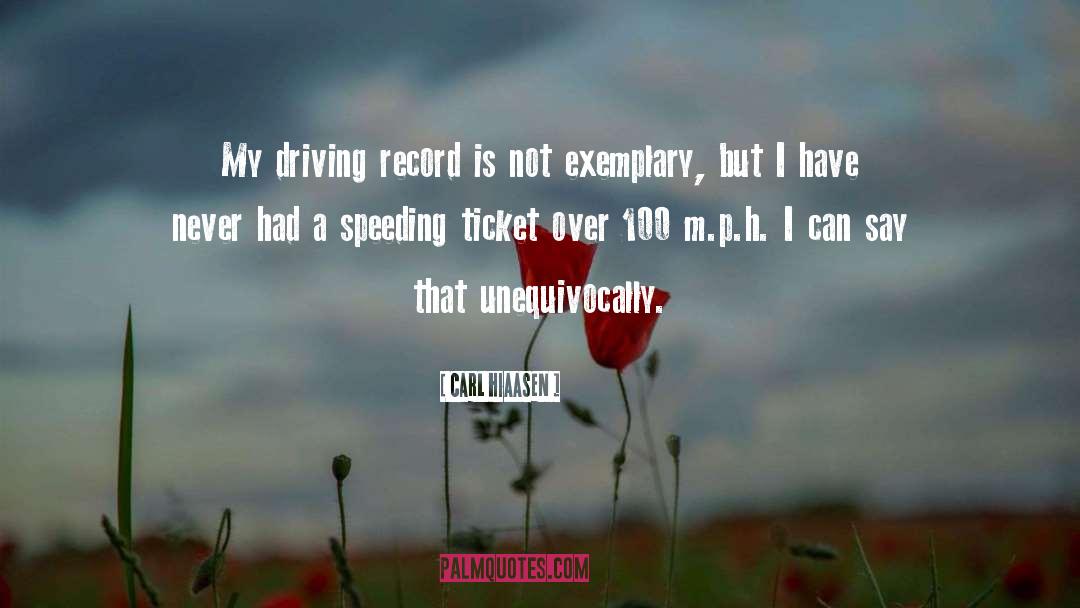Speeding quotes by Carl Hiaasen