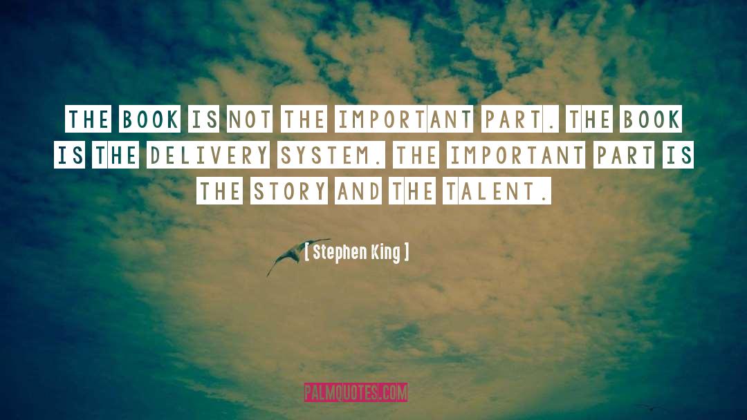 Speedy Delivery Quote quotes by Stephen King
