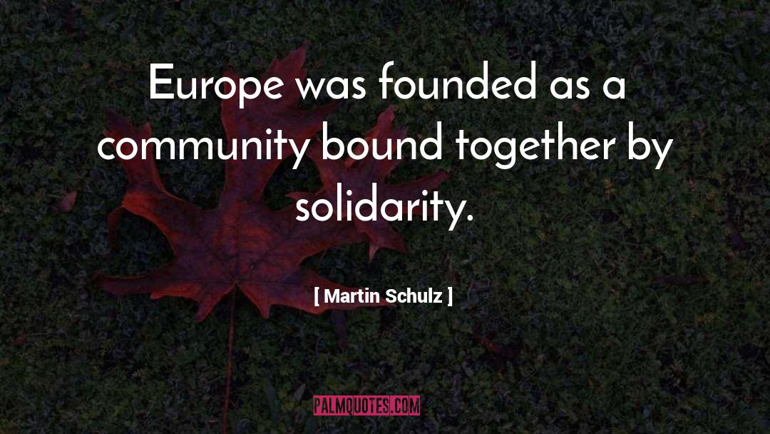 Spell Bound quotes by Martin Schulz