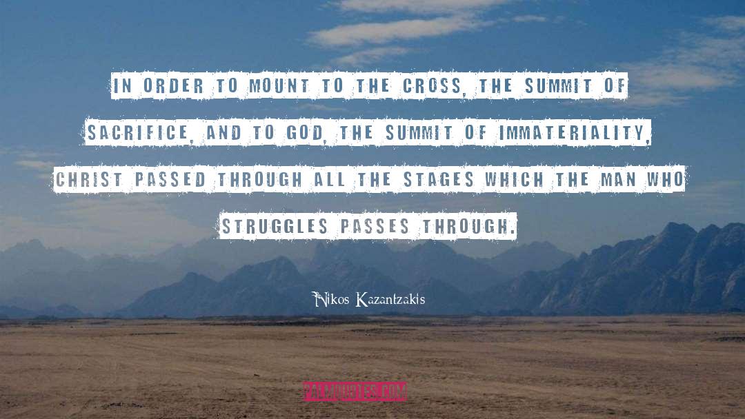 Spencer Cross quotes by Nikos Kazantzakis