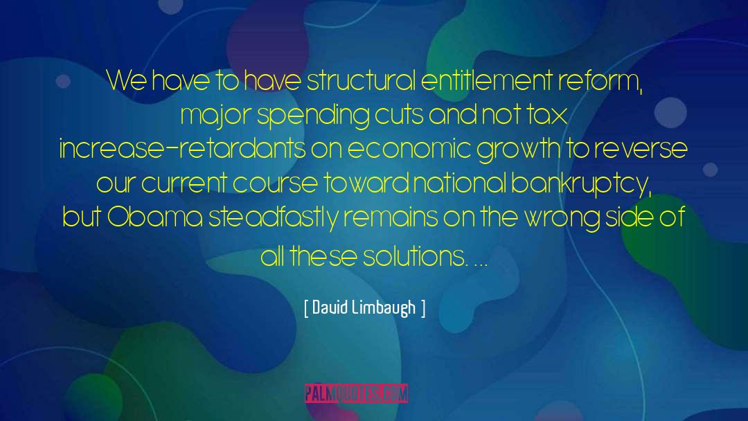 Spending Cuts quotes by David Limbaugh