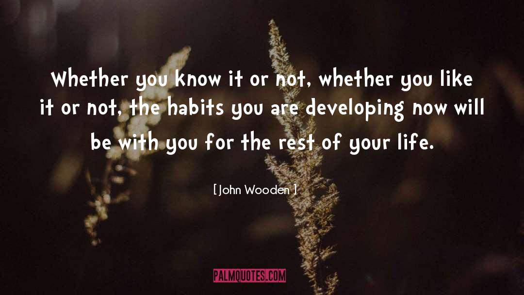 Spending Habits quotes by John Wooden