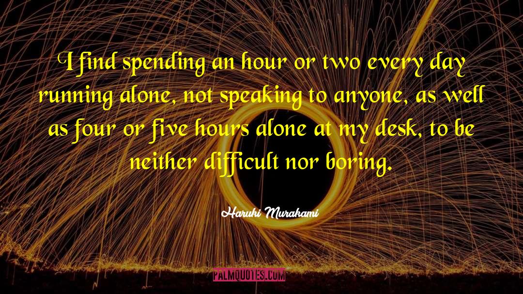 Spending Less quotes by Haruki Murakami