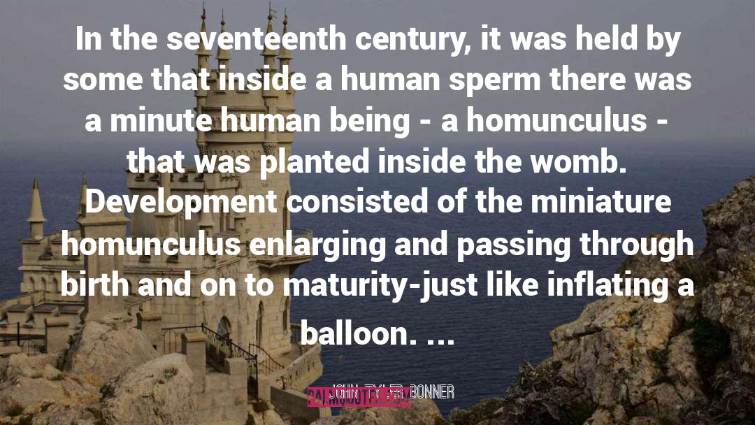 Sperm quotes by John Tyler Bonner